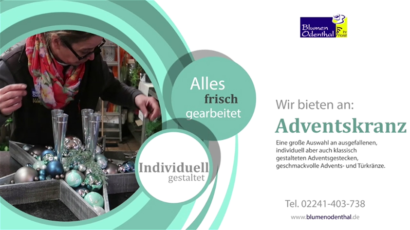 Advent auf Kölsch 2018 Blumen Odenthal Troisdorf